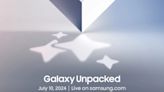 Samsung to unveil Galaxy Z Fold 6, Flip 6, Watch 7, Watch Ultra, Galaxy Ring at July 10 Unpacked event in Paris
