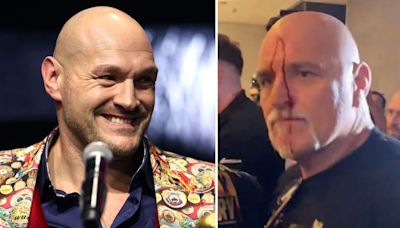 Tyson Fury gives totally expected response to dad John's violent headbutt