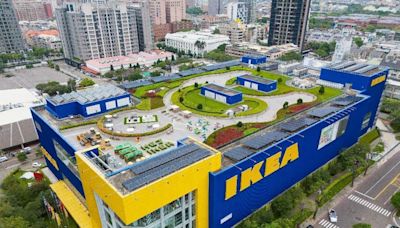 全球首座IKEA「空中花園」在台中