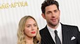 Emily Blunt And John Krasinski Make Rare Appearance With Their 2 Kids At U.S. Open