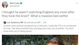 Tory MP branded 'massive bedwetter' for complaining about Gary Neville Qatar rant