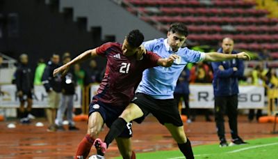 Costa Rica y Uruguay empatan en amistoso sin goles