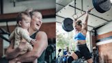 Six-time Fittest Woman on Earth says giving birth was like her first CrossFit Games. It was the best day of her life, but not easy.