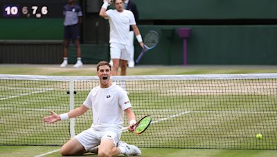 Britain's Henry Patten & Harri Heliovaara win Wimbledon doubles title