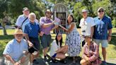 Hand Drawn Victoria placed in Saanich little library as 100,000th book