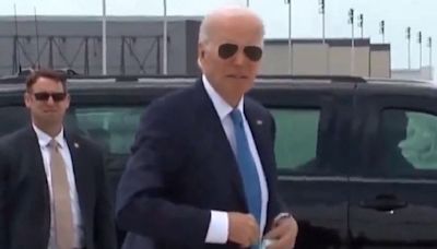 Watch: Biden Appears In Public For The First Time After Quitting Presidential Race As Rumours...