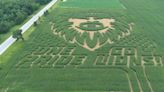 Webberville farm creates Detroit Lions-themed corn maze