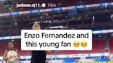 (Images): Nico Jackson posts support for Enzo Fernandez after racism incident