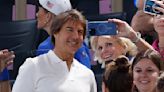 Tom Cruise is mobbed by fans at the 2024 Paris Olympic Games