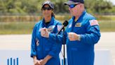 NASA astronauts arrive for Boeing's first human spaceflight