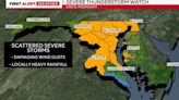 Maryland Weather: Severe warning & watch issued for storms