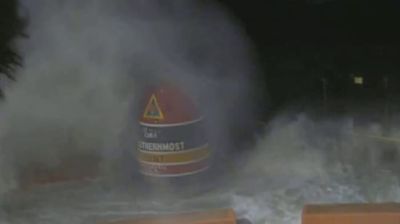 WATCH: Waves from Helene slam Southernmost Point Buoy despite storm’s distance from Florida