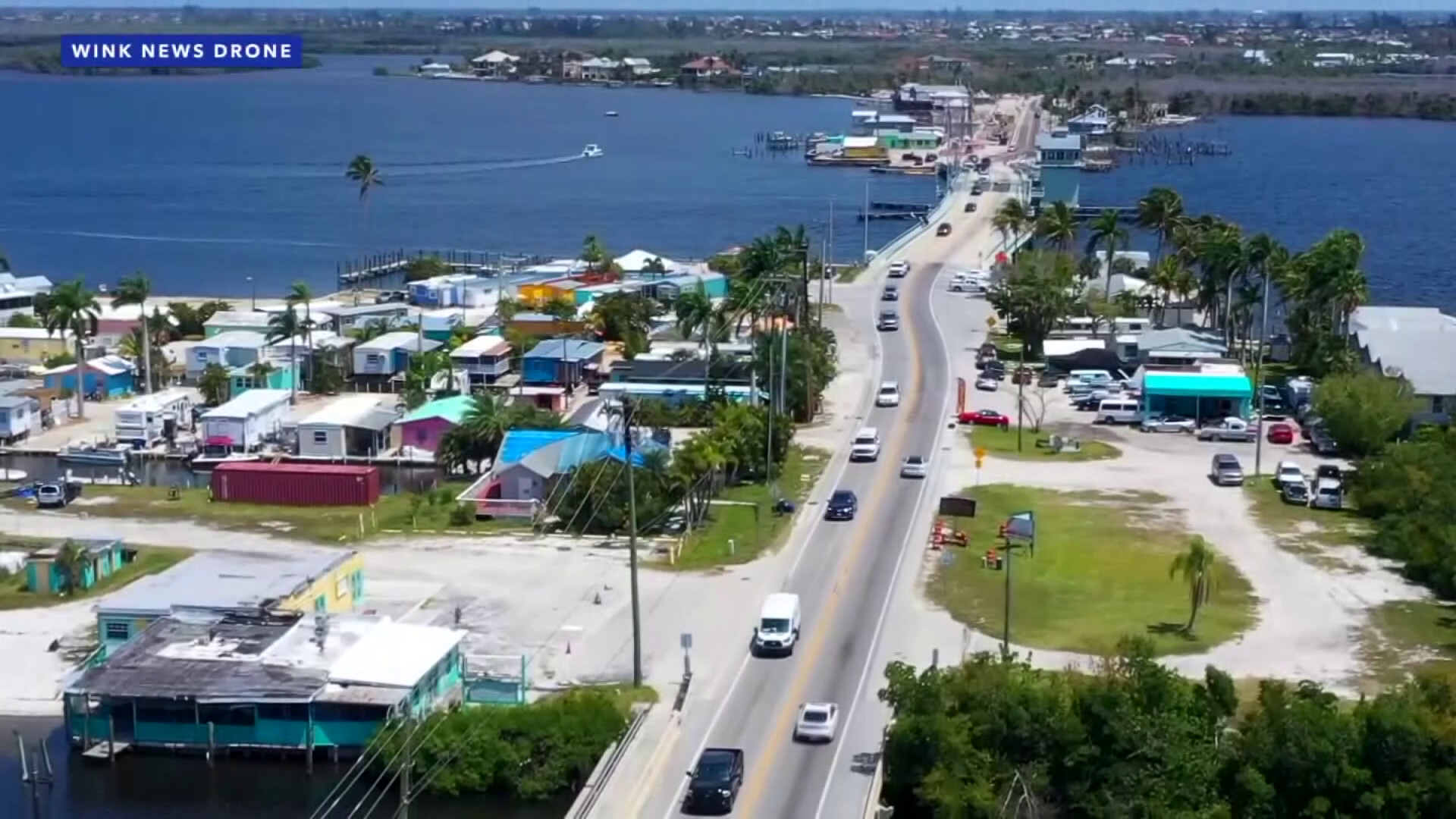 FDOT in the process of renovating the Pine Island Causeway