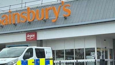 Sainsbury's Newquay store closes due to police 'incident'