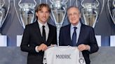 Luka Modric amplia contrato por una temporada con el Real Madrid