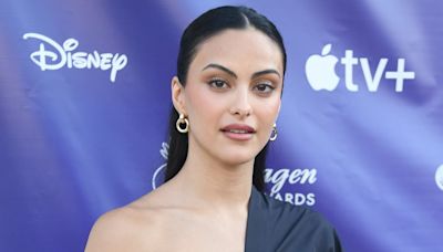 Camila Mendes looks effortlessly stylish in off the shoulder top