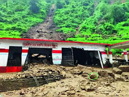 Flash flood devastates Tehri villages due to river course change | Dehradun News - Times of India