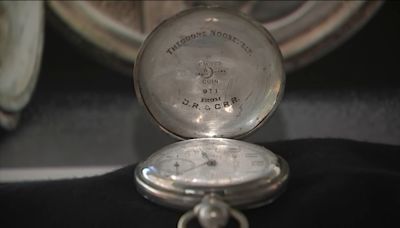 Theodore Roosevelt's historic pocket watch returned decades after theft