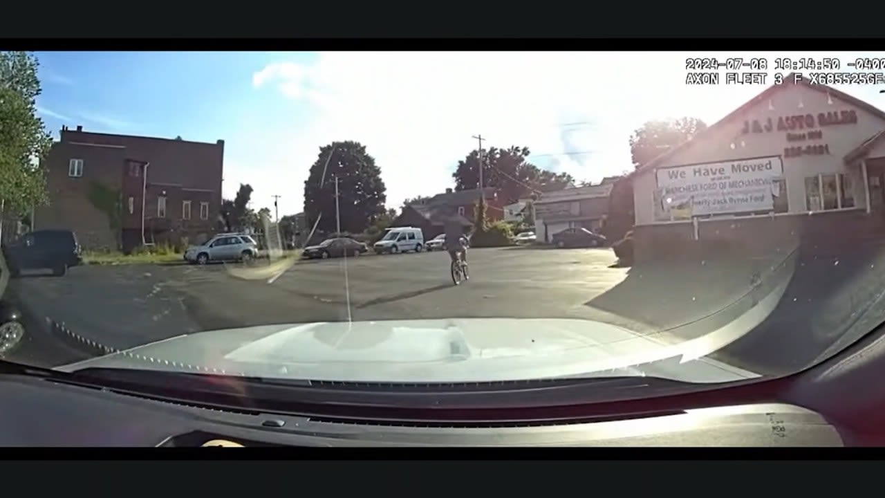 Troy PD release body cam video in bike pursuit death