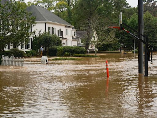 Tropical storm Helene in Atlanta: Photos of flooding from Buckhead to Peachtree Creek