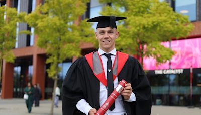 Ex-Stoke City player turned coach lands first class university degree