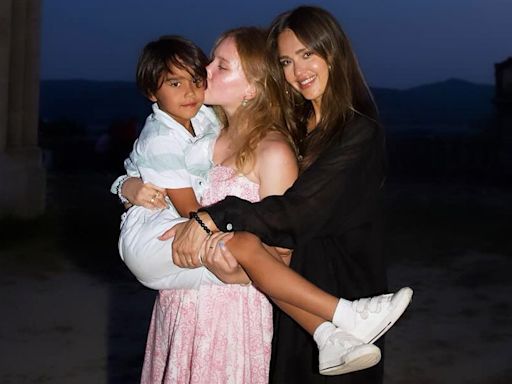 Jessica Alba Shares Adorable Family Photos While 'OOO Exploring' on Vacation: 'My Favorite Humans'