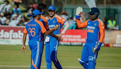 Sanju Samson, Shivam Dube shine as India record dominant win to conclude Zimbabwe tour with 4-1