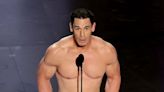 John Cena Goes — Nearly — Naked While Presenting at Oscars After Skit