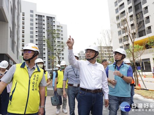 新北最大基地社會住宅 侯友宜視察三峽國光二期