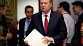 ...Lindsay Graham (R-SC) arrives ahead of U.S. Attorney General William Barr testifying before a Senate Judiciary Committee hearing entitled "The ...