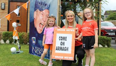 Armagh fans hope original Irish News poster from 2002 brings the team luck on Sunday