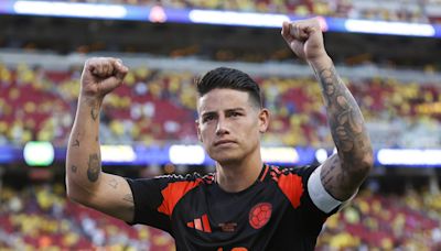 James Rodríguez se reivindica: "Estoy pasando por una muy buena fase"