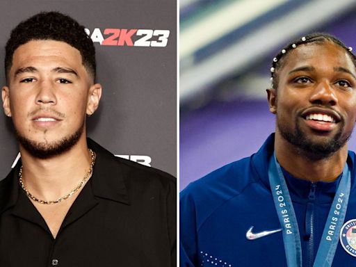 Devin Booker Reacts to Noah Lyles’ Olympics Win After NBA Comments