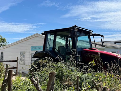 Tractor rule change sparks row on car-free island