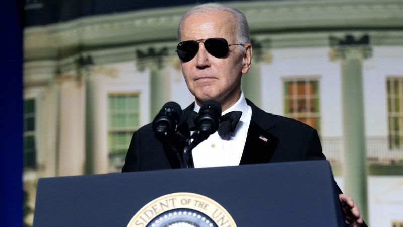 White House Correspondents’ Dinner gives Biden a chance to flex his funny bone | CNN Politics