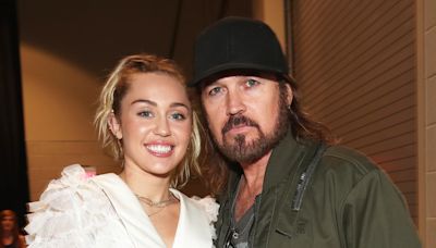 Miley Cyrus Is ‘Hopeful’ That Dad Billy Ray Cyrus’ Divorce From Firerose Is the ‘Right Direction’