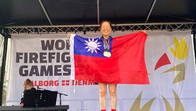 世界消防運動大會落幕！台灣海關陳芬珠桌球奪「雙金」