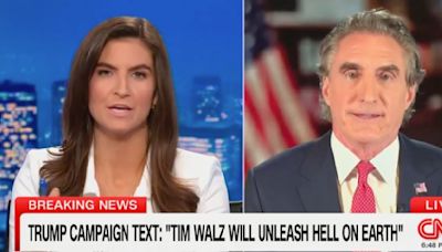 Kaitlan Collins Straight Up Asks Trump Surrogate, ‘Does He Realize He’s Running Against Vice President Kamala Harris?’