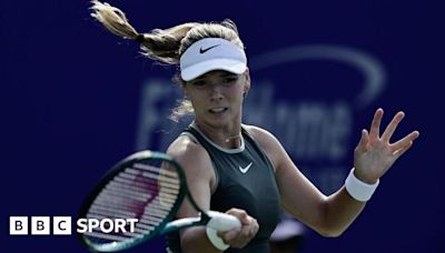 Katie Boulter beaten by Lesia Tsurenko in Wuhan Open first round