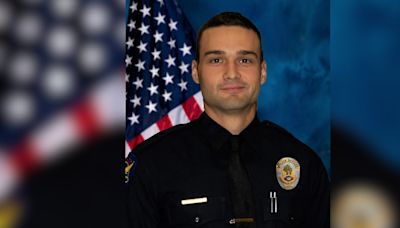 Police officer dies after being shot in line of duty while responding to a reported break-in