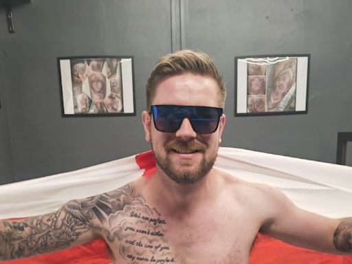 Man to keep England ‘Euro winners’ tattoo until next tournament in 2028