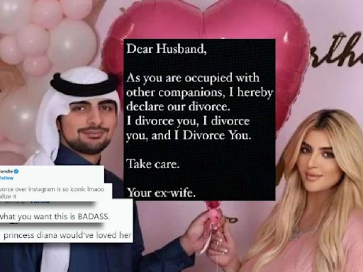 ‘I Divorce You!’ Dubai Princess Publicly Declares Separation From Husband On IG; The Internet Is In Awe