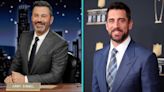 Jimmy Kimmel Slams Aaron Rodgers' 'Reckless' Claim That He Will Be Named on Jeffrey Epstein Flight Log