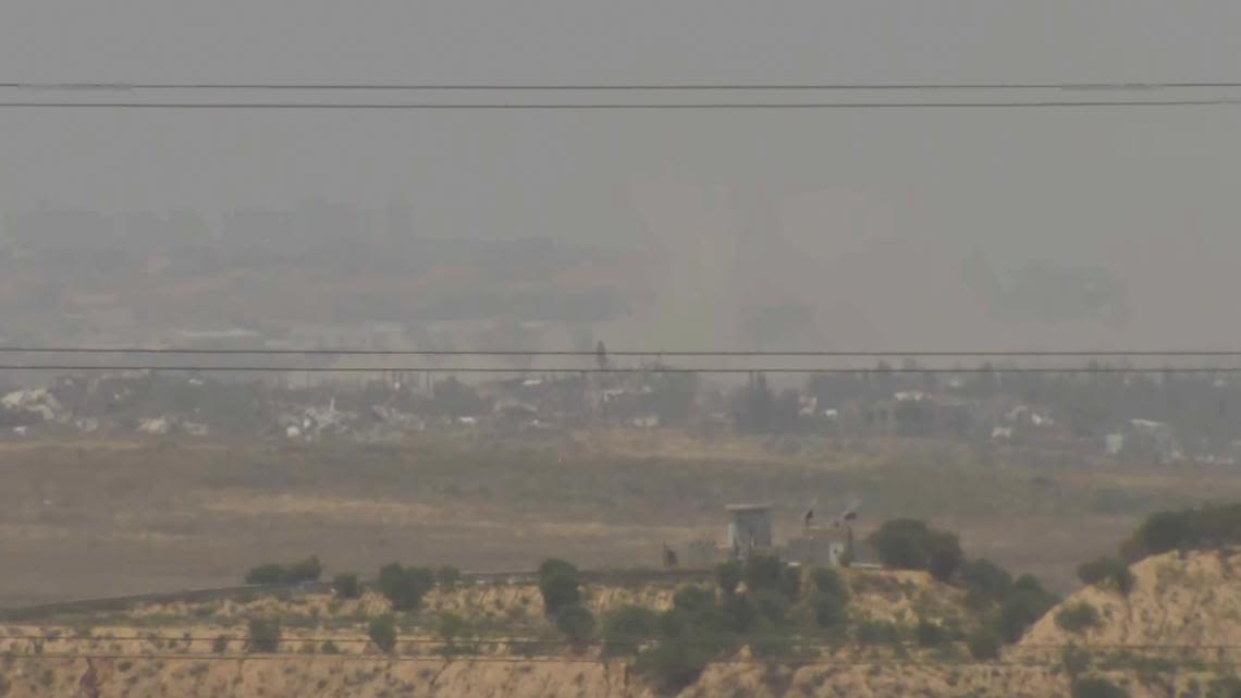 Israeli officials seize AP equipment and take down live shot of northern Gaza, citing new media law