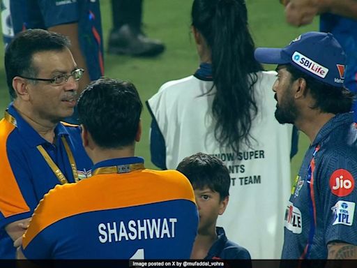 LSG Owner Sanjiv Goenka Meets Skipper KL Rahul Yet Again After A Loss. Internet On Overdrive | Cricket News