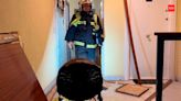 Muere un hombre de 77 años en el incendio de su vivienda en Leganés a causa de una vela encendida