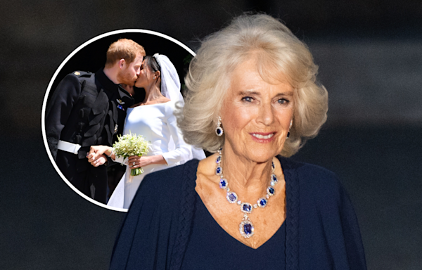 What Queen Camilla said about Harry and Meghan's wedding