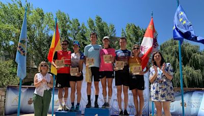 González e Ibergallartu reabren con lustre el Triatlón de Aranda