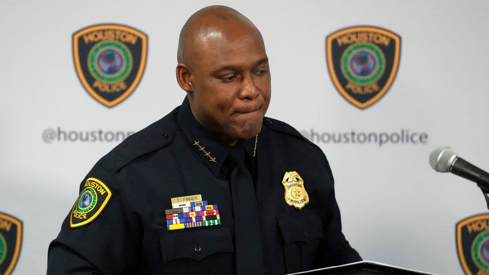 Houston police chief retires suddenly after questions raised about more than 260,000 suspended investigations