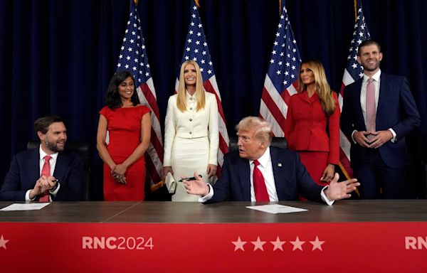 Ivanka Trump Makes Her First Political Appearance Since Father's Presidency at the RNC Finale